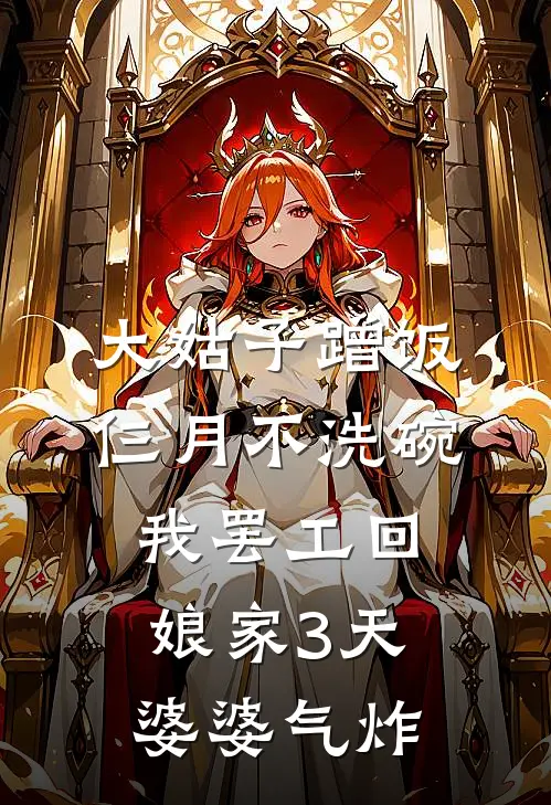 大姑子蹭饭仨月不洗碗，我罢工回娘家3天婆婆气炸