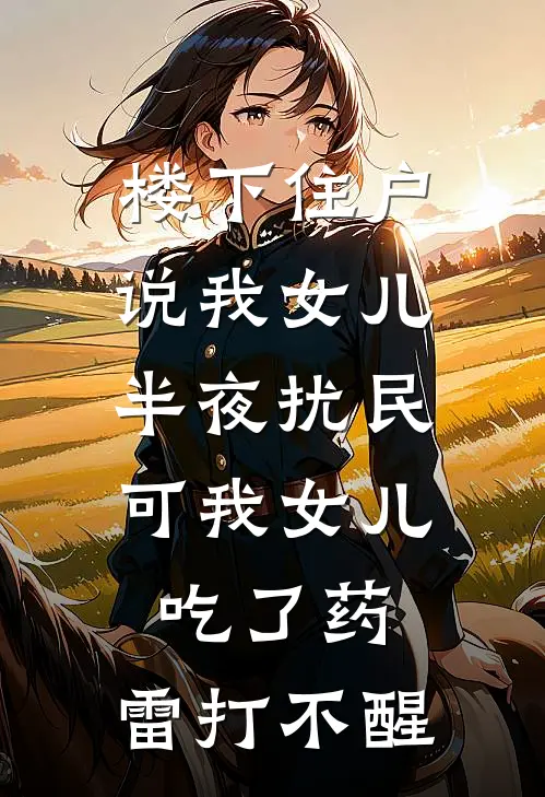 楼下住户说我女儿半夜扰民，可我女儿吃了药，雷打不醒