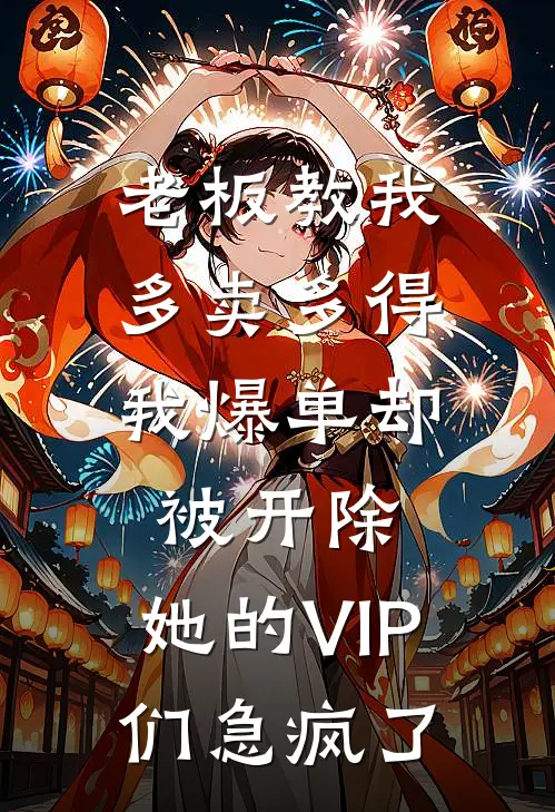 老板教我多卖多得，我爆单却被开除，她的VIP们急疯了