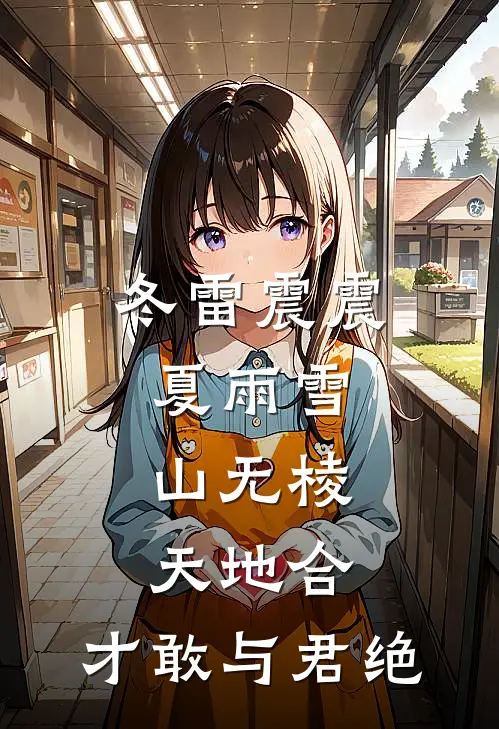 冬雷震震夏雨雪,山无棱,天地合,才敢与君绝