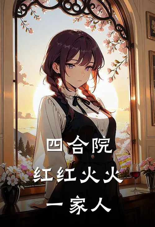 四合院，红红火火一家人